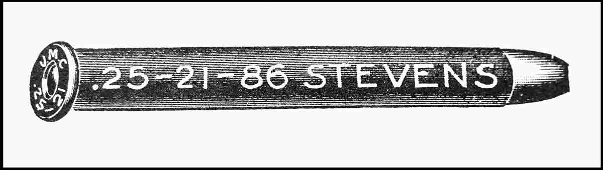 Catalog cut of the .25-21-86 Stevens Straight.